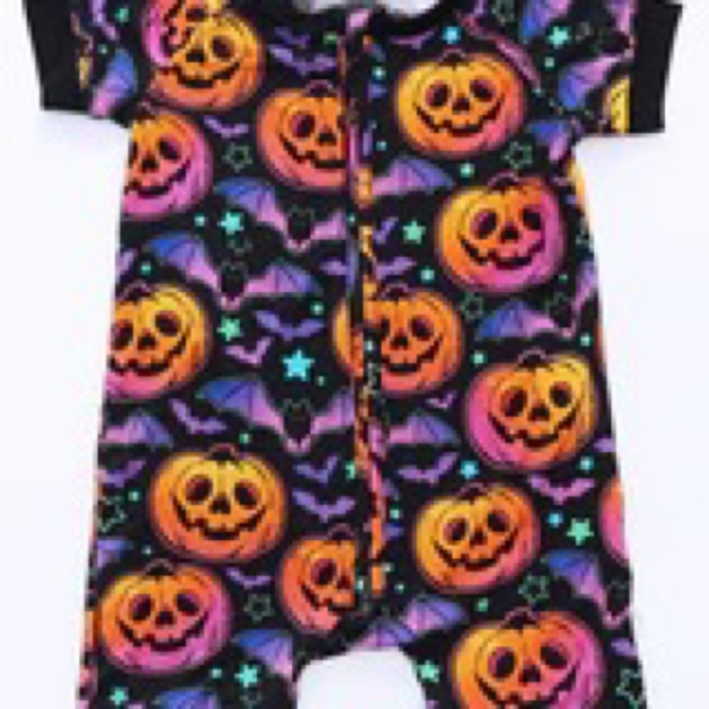 Little snuggles bamboo going party shorty romper
